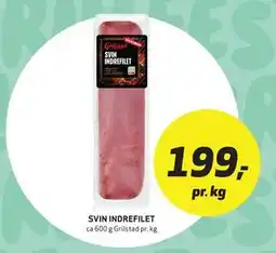 Bunnpris SVIN INDREFILET tilbud