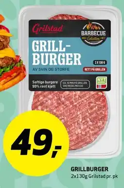 Bunnpris GRILLBURGER tilbud
