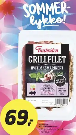 Bunnpris GRILLFILET HVITLØKSMARINERT tilbud