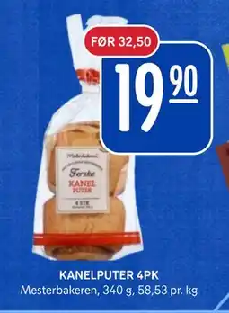 Rema 1000 KANELPUTER 4PK tilbud