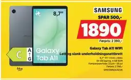 POWER Galaxy Tab A11 WIFI tilbud