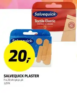 Bunnpris SALVEQUICK PLASTER tilbud