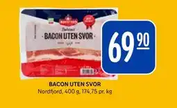 Rema 1000 BACON UTEN SVOR tilbud