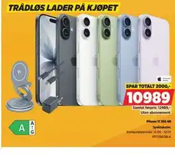POWER iPhone 17 256 GB tilbud