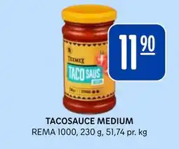 Rema 1000 TACOSAUCE MEDIUM tilbud