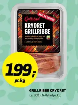 Bunnpris GRILLRIBBE KRYDRET tilbud