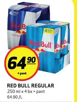 Bunnpris RED BULL REGULAR tilbud