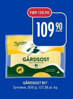 Rema 1000 GÅRDSOST BIT tilbud