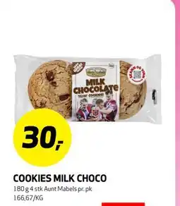 Bunnpris COOKIES MILK CHOCO tilbud
