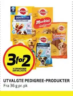 Bunnpris UTVALGTE PEDIGREE-PRODUKTER tilbud