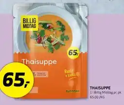 Bunnpris THAISUPPE tilbud