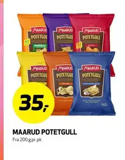 Bunnpris MAARUD POTETGULL tilbud