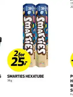 Bunnpris SMARTIES HEXATUBE tilbud