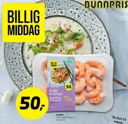 Bunnpris SCAMPI tilbud