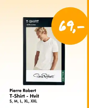 Havaristen Pierre Robert T-Shirt - Hvit tilbud