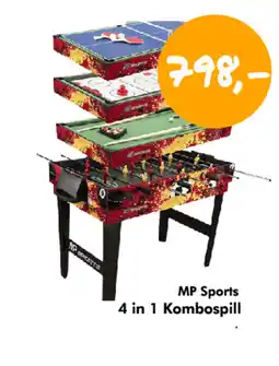 Havaristen MP Sports 4 in 1 Kombospill tilbud