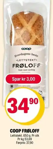 Coop Extra Coop frøloff tilbud