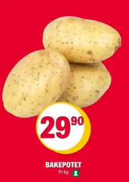 Coop Extra Bakepotet tilbud