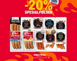 Coop Extra Spesialpølser tilbud