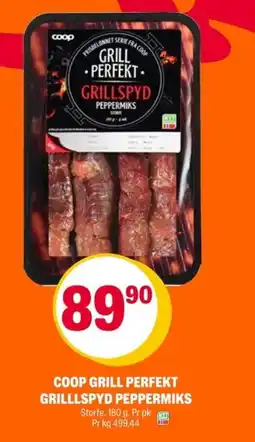 Coop Extra Coop grill perfekt grilllspyd peppermiks tilbud