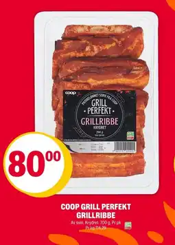 Coop Extra Coop grill perfekt grillribbe tilbud