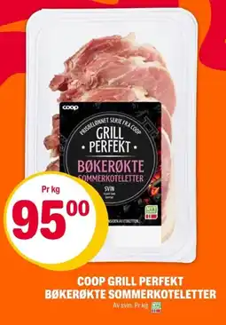 Coop Extra Coop grill perfekt bøkerøkte sommerkoteletter tilbud