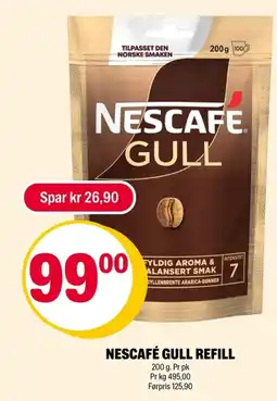 Coop Extra Nescafé gull refill tilbud