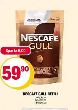 Coop Extra Nescafé gull refill tilbud