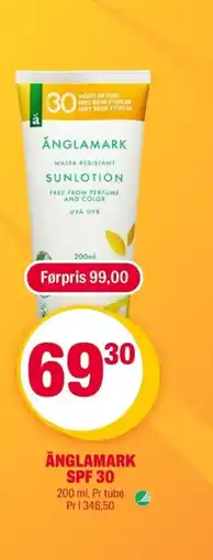 Coop Extra Änglamark SPF 30 tilbud