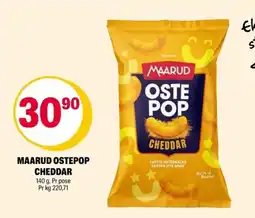 Coop Extra Maarud ostepop cheddar tilbud