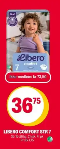Coop Extra Libero comfort str 7 tilbud