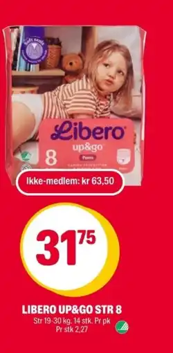 Coop Extra Libero up&go str 8 tilbud