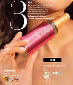 Oriflame Giordani Gold Essenza Supreme tilbud