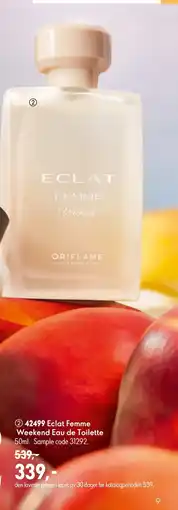 Oriflame Eclat Femme Weekend Eau de Toilette tilbud