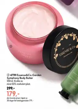Oriflame Essense&Co. Garden Symphony Body Butter tilbud
