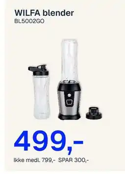 Jernia WILFA blender tilbud