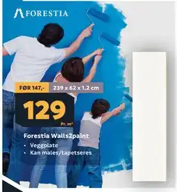 Megaflis Forestia Walls2paint tilbud