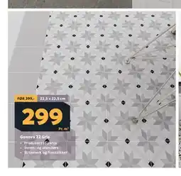 Megaflis Genova 22 Gris tilbud