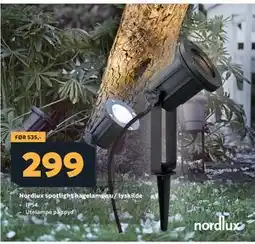 Megaflis Nordlux spotlight hagelampe u/ lyskilde tilbud