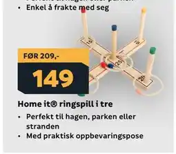 Megaflis Home it ringspill i tre tilbud