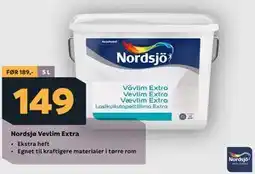 Megaflis Nordsjø Vevlim Extra tilbud