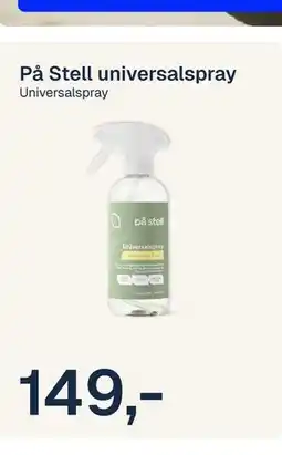 Jernia På Stell universalspray tilbud