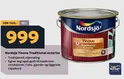 Megaflis Nordsjø Tinova Traditional exterior tilbud