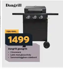 Megaflis Dangrill gassgrill tilbud