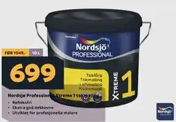 Megaflis Nordsjø Professional Xtreme 1 takmaling tilbud