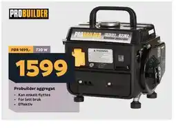 Megaflis Probuilder aggregat tilbud