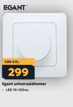 Megaflis Egant universaldimmer tilbud