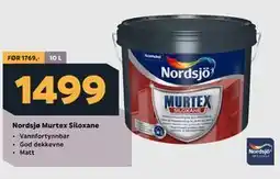 Megaflis Nordsjø Murtex Siloxane tilbud