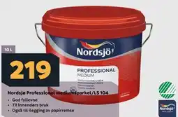 Megaflis Nordsjø Professional mediumsparkel/LS 104 tilbud