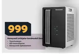 Megaflis Honeywell luftkjøler bordmodell Zeta tilbud